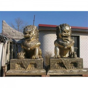 銅雕-TDW-1003-獅子
